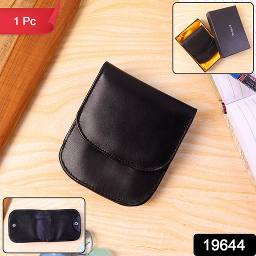 Premium travel wallet pouch with spacious compartments for cards and coins