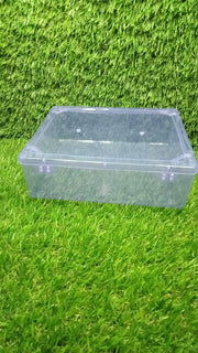 Portable storage container for everyday use in kitchen or office.