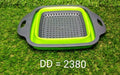 2380 Plastic Folding Basket/Strainer for Kitchen 