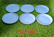 2185 Round Shaped Mini Soup Plates/Dishes - 6 pcs 