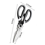 Kitchen scissor size guide
