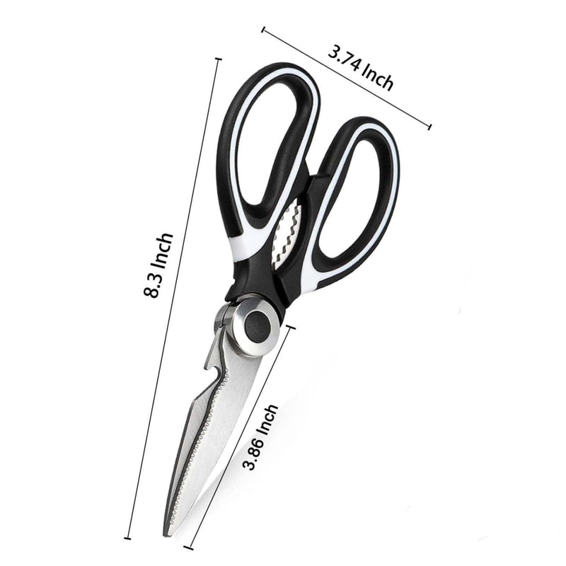 Kitchen scissor size guide