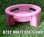 732 Multipurpose Unbreakable Plastic Matka Stand/Pot Stand 