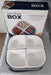2031H Plastic 4 Sections Multipurpose Dry Fruit/ Chocolates/Mouth Freshener/Sweet Box Set | Serving Tray. 