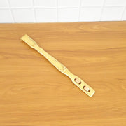 Muscle massage roller with wooden design for stress relief