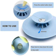 Food catcher sink strainer for kitchen or bathroom