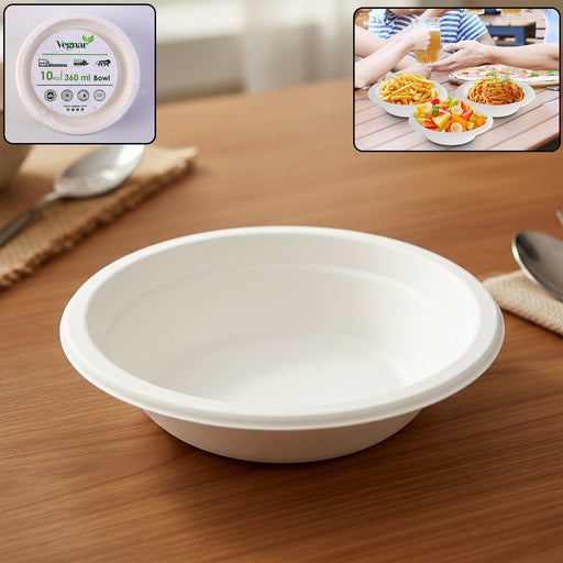 Vegnar disposable food serving bowl with 360ml capacity