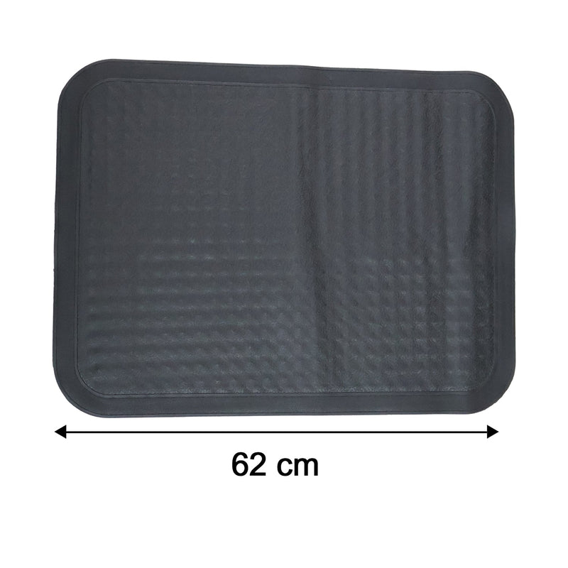 Complete 4-piece car floor mat set for full vehicle coverage