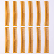 Multiple color plastic combs designed for everyday grooming and styling