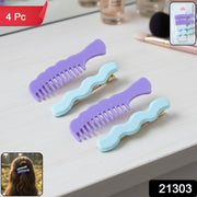 Stylish comb design hair pins pack for easy hair styling