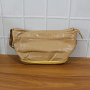 Travel-friendly makeup organizer bag with zipper closures