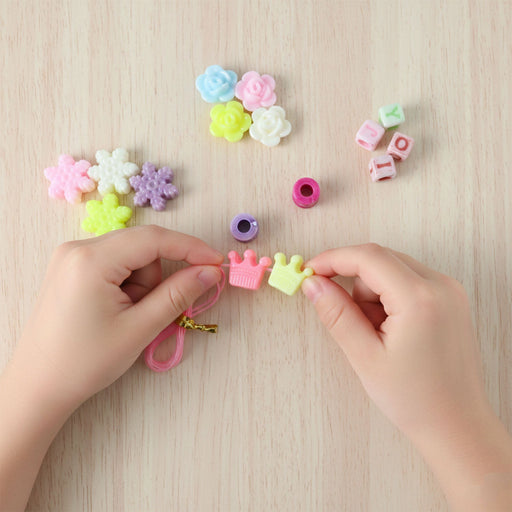Colourful beads DIY kit for bracelet and necklace making fun