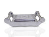 2091 Multipurpose 4 Section Royal Design Silver Storage/Gift Box 