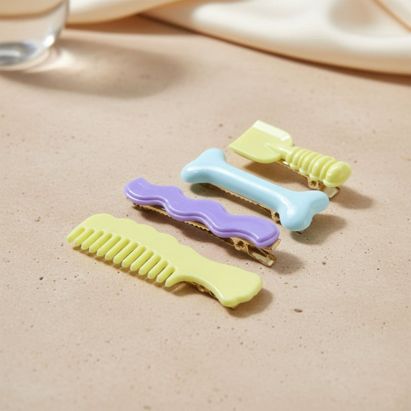 Women’s hair styling clips in alligator design for versatile looks