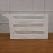 Multi-slot egg holder container for fridge organization