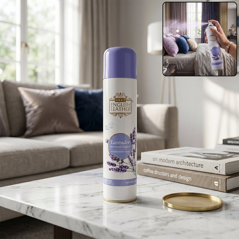 Elegant lavender air freshener can design