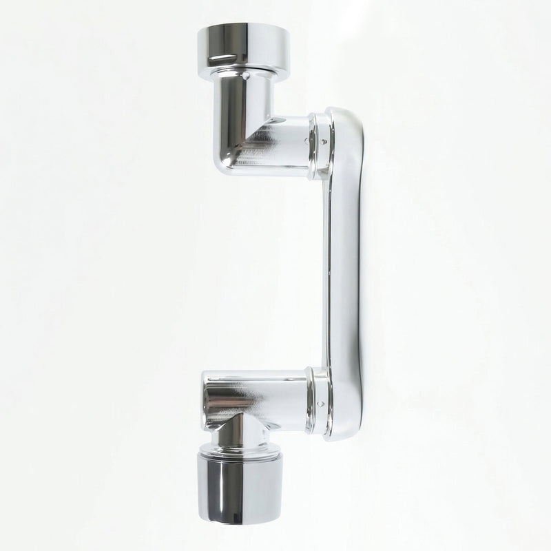 Kitchen sink tap extension nozzle for flexible washing