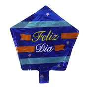 Feliz Dia foil balloon decorating kids' parties and celebrations