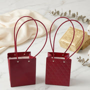 Bouquet gifting bag design with handles