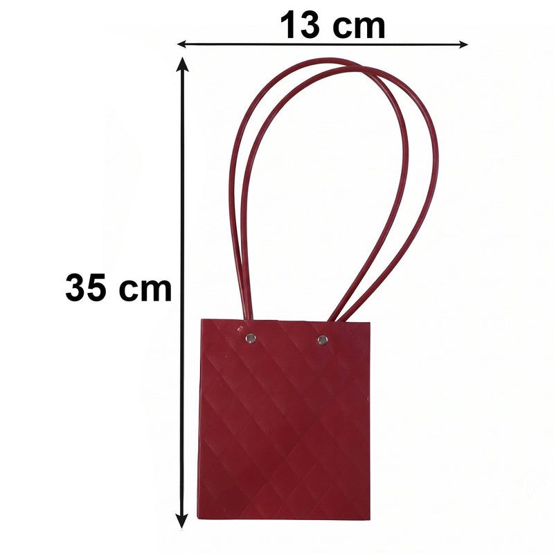 Size guide for flower bags