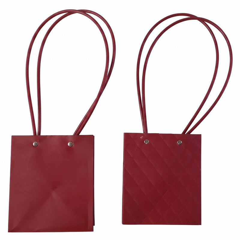 White background flower packaging bag