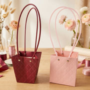 Gifting floral carry bag with handle and stylish design