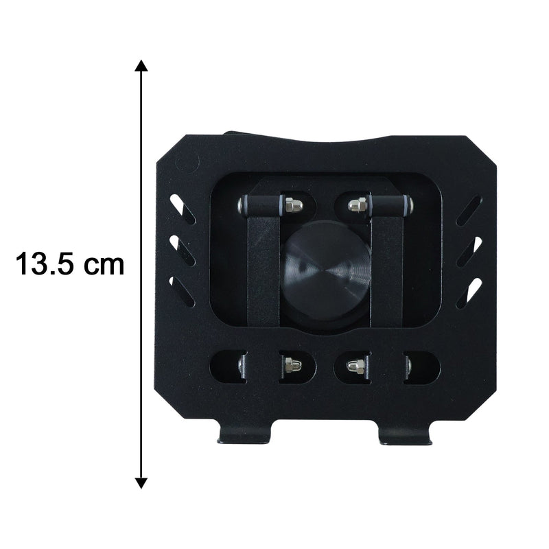 Size chart of the foldable metal tablet stand