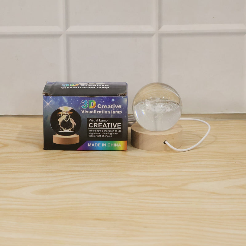 Astronomy night light creating a calming ambiance in a living space.