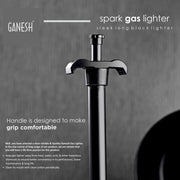 Ganesh Gas Lighter with ergonomic long handle