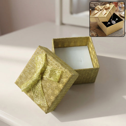 Closed view of premium gift box highlighting stylish design