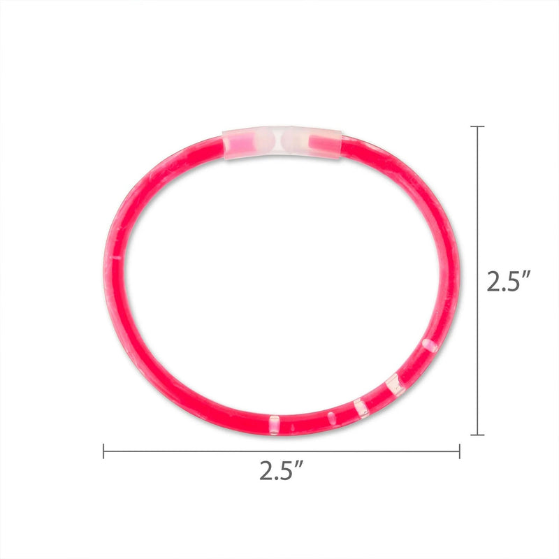 Glow LED Bracelet displayed to show its approximate size and fit.