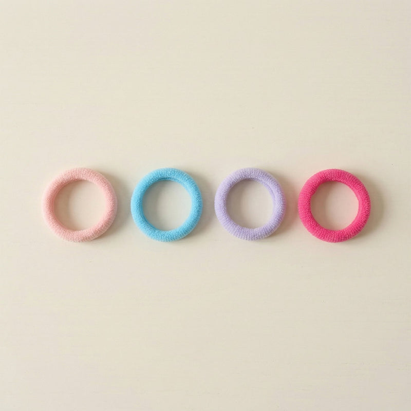 Soft, stretchy hair bands suitable for daily use and active kids