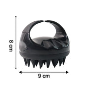 Handheld scalp massager shampoo brush with non-slip handle