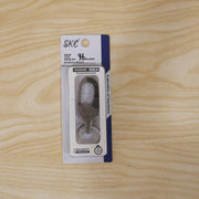 Versatile metal keychain secured with rotating lock for outdoor use.