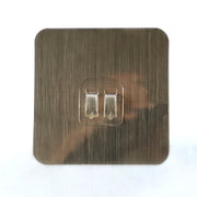Adhesive wall hook white background for versatile use
