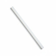 Transparent hot glue stick designed for craft projects and repairs