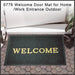 0776 Welcome Door Mat for Home/Work Entrance Outdoor 