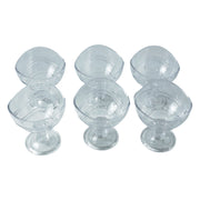 Elegant stemmed dessert bowls, perfect for family and parties