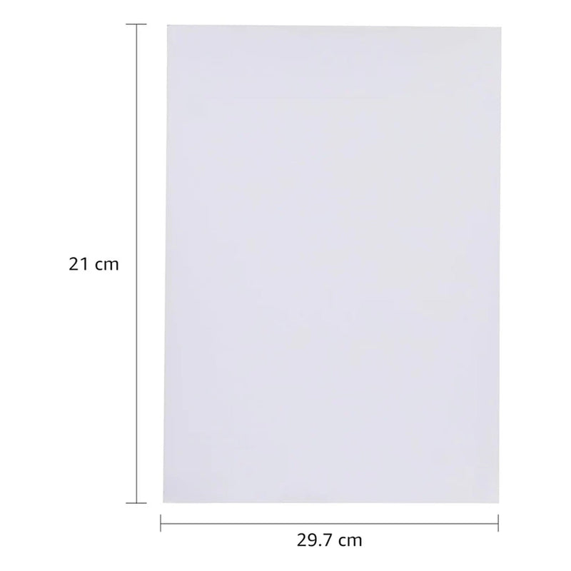Pack of 50 A4 sheets of premium inkjet printing paper