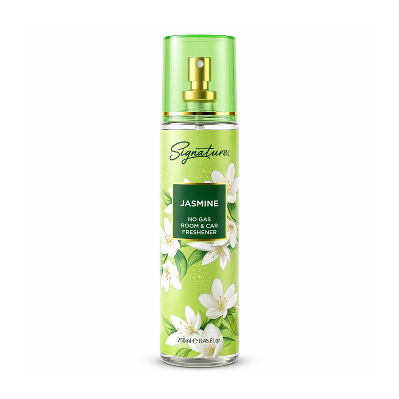 Refreshing jasmine room spray in a bottle