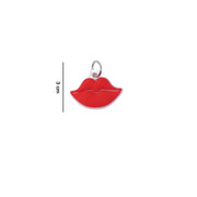Fashionable lips shaped keychain in stylish design
