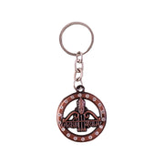 Sturdy Jai Shree Shyam metal key holder with devotional design