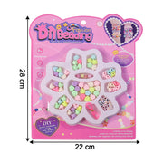 Alphabet beads included in DIY jewellery making kit for kids