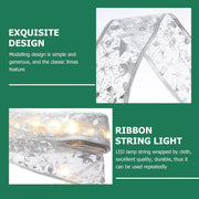 Decorative LED ribbon light strip detail showing vibrant colors