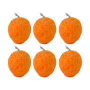 Decorative laddu-style wax candles perfect for Diwali and festive home decor