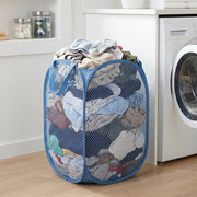 Lightweight, durable mesh clothes hamper