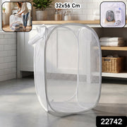 Portable foldable laundry organizer for travel or home use