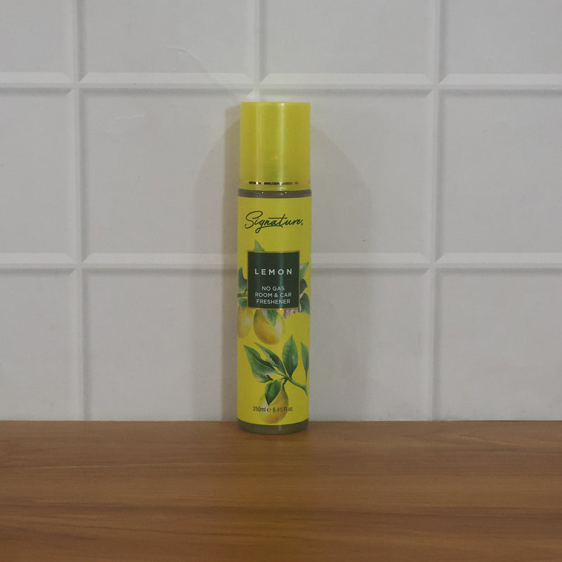 Car perfume with lemon scent for a fresh interior