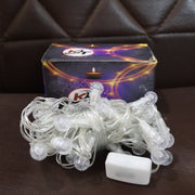 Multicolor LED decorative bubble ball string lights perfect for home and outdoor events