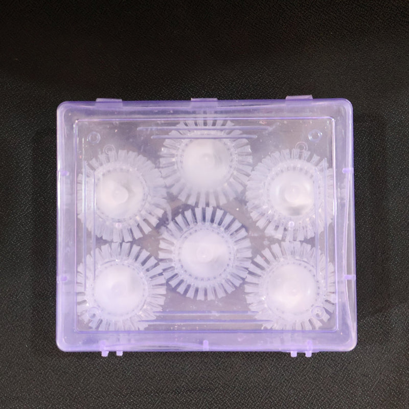 Ambient lighting using LED flameless tealight candles in crystal design